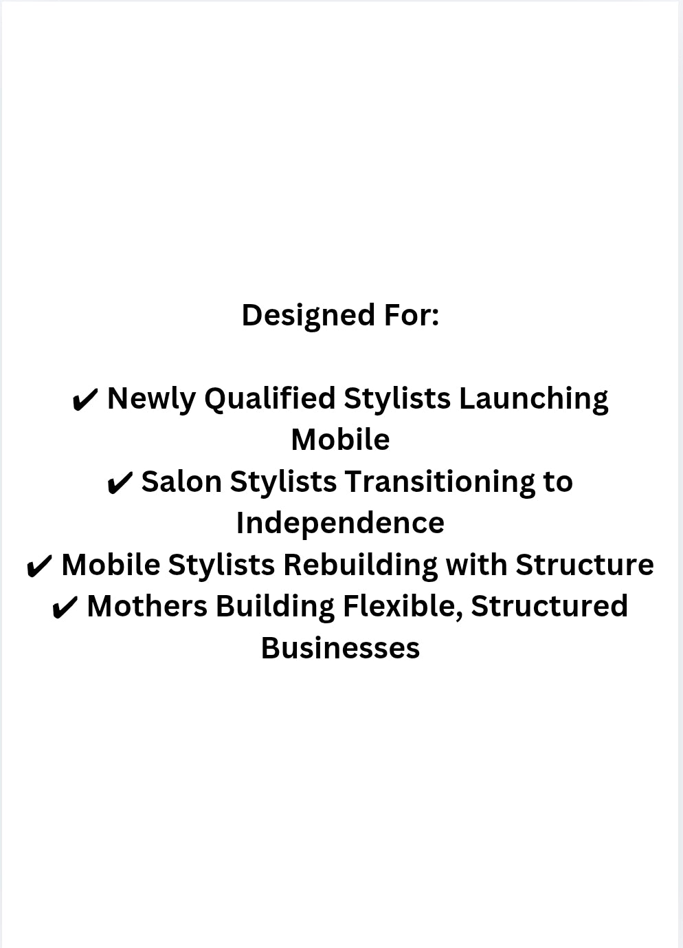 The Mobile Launch System
(Entry + Core)Includes:
Mobile Readiness Framework
Mobile Structure Blueprint