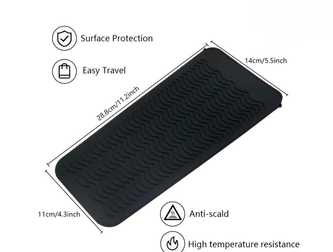 Silicone heat proof mat pouch
