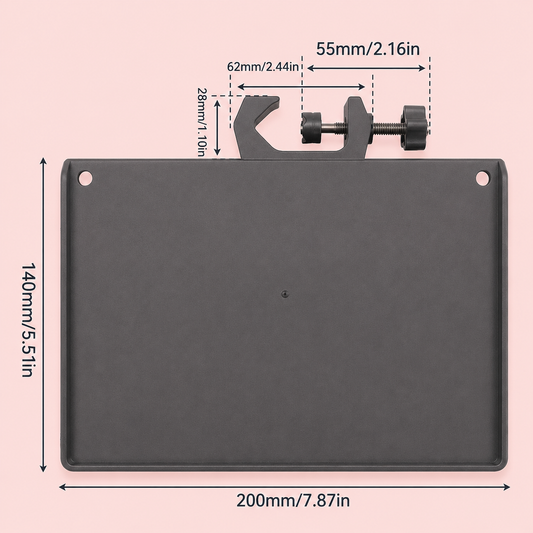 Smaller Screw on trolley Trays