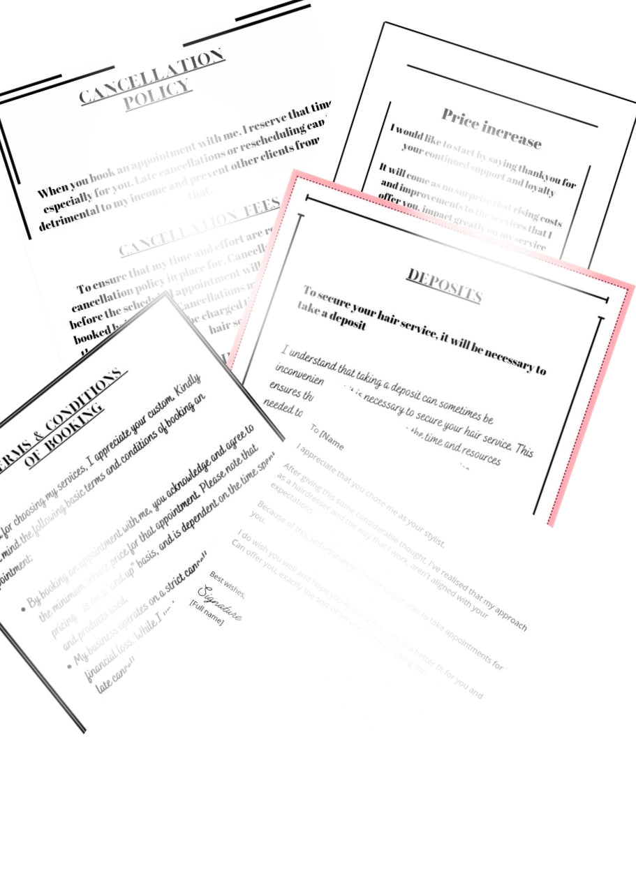 The Mobile Hairdresser Boundaries Blueprint