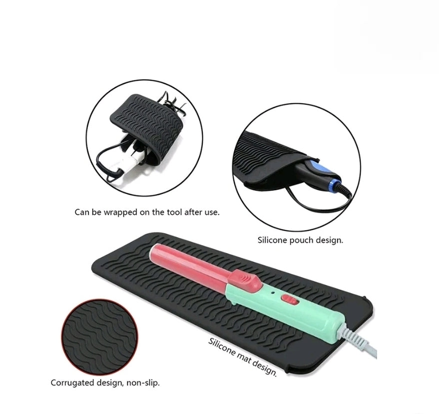 Silicone heat proof mat pouch